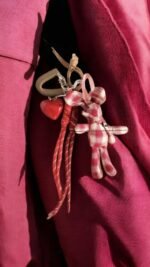 red rabbit charm (6) - New